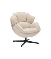 Кресло SIGNAL BETTY бежевый/черный