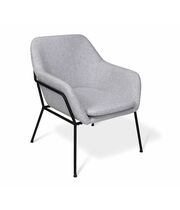 Кресло Sheffilton SHT-AMS2 артикул SHT-K3 серый дым/черный муар