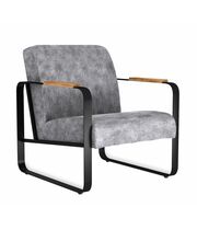 Кресло Sheffilton SHT-AMS1-1 артикул SHT-K1 дымный/черный муар/браш.корич. (+)