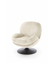 Кресло HALMAR SHELL кремовый