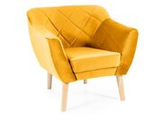 Кресло SIGNAL KARO 1 Velvet Bluvel 68 карри/б..