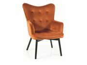 Кресло SIGNAL CARMEN Velvet Bluvel 4215 кориц..