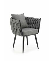 Кресло HALMAR AVATAR серый/черный