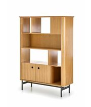 Стеллаж HALMAR SMART REG2 дуб натуральный/черный