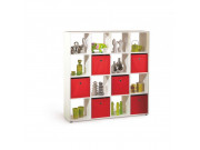 Стеллаж HALMAR CABOTO 16 белый..