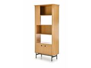 Стеллаж HALMAR SMART REG1 дуб натуральный/чер..