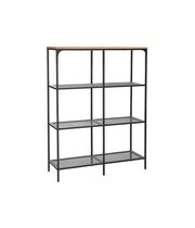 Стеллаж SIGNAL LEX A дуб/черный 136/100