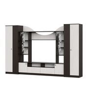 Стенка NN Мебель МГС 8 Дуб Венге/Ясень анкор светлый