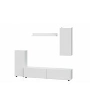 Стенка NN Мебель МГС 10 Белый текстурный