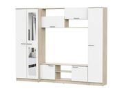 Стенка NN Мебель МГС 3 Дуб Сонома/Белый..