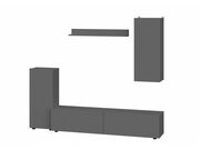 Стенка NN Мебель МГС 10 Графит серый..