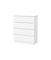 Комод NN Мебель КМ 1 Белый текстурный