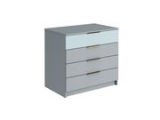 Комод МК Стиль ДЖЕРСИ КМ-001 Шиншилла серая/м..