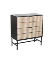 Комод SIGNAL MAGO K2 дуб/черный мат