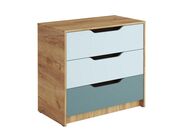 Комод МК Стиль RICH КМ-001 ЛДСП дуб крафт зол..