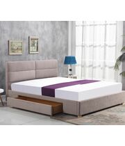 Кровать HALMAR MERIDA бежевый, 160/200