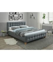 Кровать SIGNAL BARCELONA tap. 23 серый/дуб, 160/200