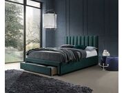 Кровать HALMAR GRACE темно-зеленый, 140/200..