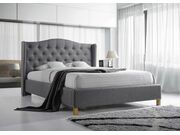 Кровать SIGNAL ASPEN tap. 23 серый, 160/200..