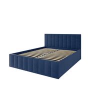 Кровать ДСВ Лана (М) 1,8 Синий Софт