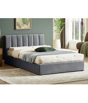 Кровать SIGNAL MONTREAL Velvet tap. 192 серый, 120/200