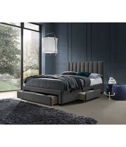 Кровать HALMAR GRACE серый, 140/200