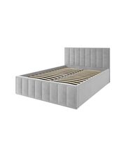 Кровать ДСВ Лана (М) 1,4 Серый Софт