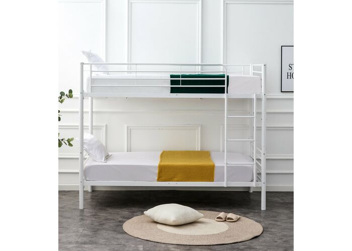 Кровать HALMAR BUNKY 90 двухъярусная, белый