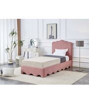Кровать HALMAR ORSO розовый, 90/200