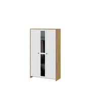 Шкаф трехстворчатый NN Мебель (МС Дольче К) Дуб Золотой/Белый