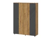 Шкаф NN Мебель (МС Байкал К) Дуб Золотой/Граф..