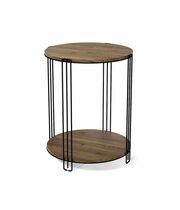 Стол журнальный Sheffilton SHT-CT33 артикул SHT-СЖ10 черный муар/светлый орех