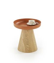 Стол журнальный HALMAR GINA корица/натуральный