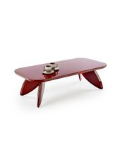 Стол журнальный HALMAR SORAYA бордовый
