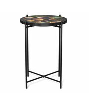 Стол журнальный Sheffilton SHT-CT8-3 ночной цветок/черный муар