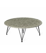 Стол журнальный Sheffilton SHT-TU29/H36/МДФ 80 артикул Сж-107 лофт медь/черный муар