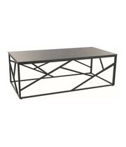 Стол журнальный SIGNAL ESCADA A III серый мрамор/черный 120/60