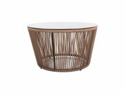 Стол журнальный SIGNAL BAHAMA дымчатый/черный..