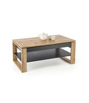 Стол журнальный HALMAR BETTY дуб артизан/черный