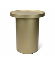 Столик прикроватный Sheffilton SHT-СТ21-2  желтое золото