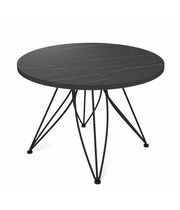 Стол журнальный Sheffilton SHT-S113/ЛДСП 60 артикул SHT-СЖ14 черный муар/камень пьетра гриджио чер