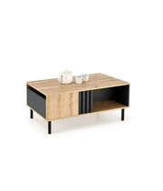 Стол журнальный HALMAR SONIA дуб артизан/черный