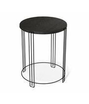 Стол журнальный Sheffilton SHT-CT53-1 сонора/черный муар