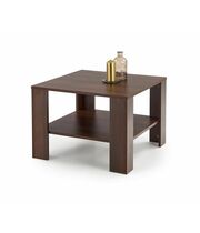 Стол журнальный HALMAR KWADRO KWADRAT темный орех/темный орех, 70/70/53