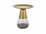 Стол журнальный SIGNAL TIFFANY A золотой/черн..