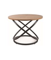 Стол журнальный SIGNAL EOS D дуб артизан/черный