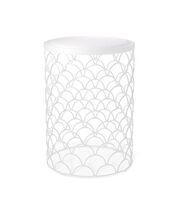 Стол журнальный Sheffilton SHT-CT24-1 белый муар