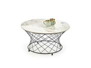 Стол журнальный HALMAR ALESSIA бежевый мрамор..