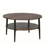 Стол журнальный SIGNAL ELLA A коричневый/черный