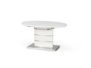 Стол обеденный HALMAR ASPEN белый/белый, 140-..